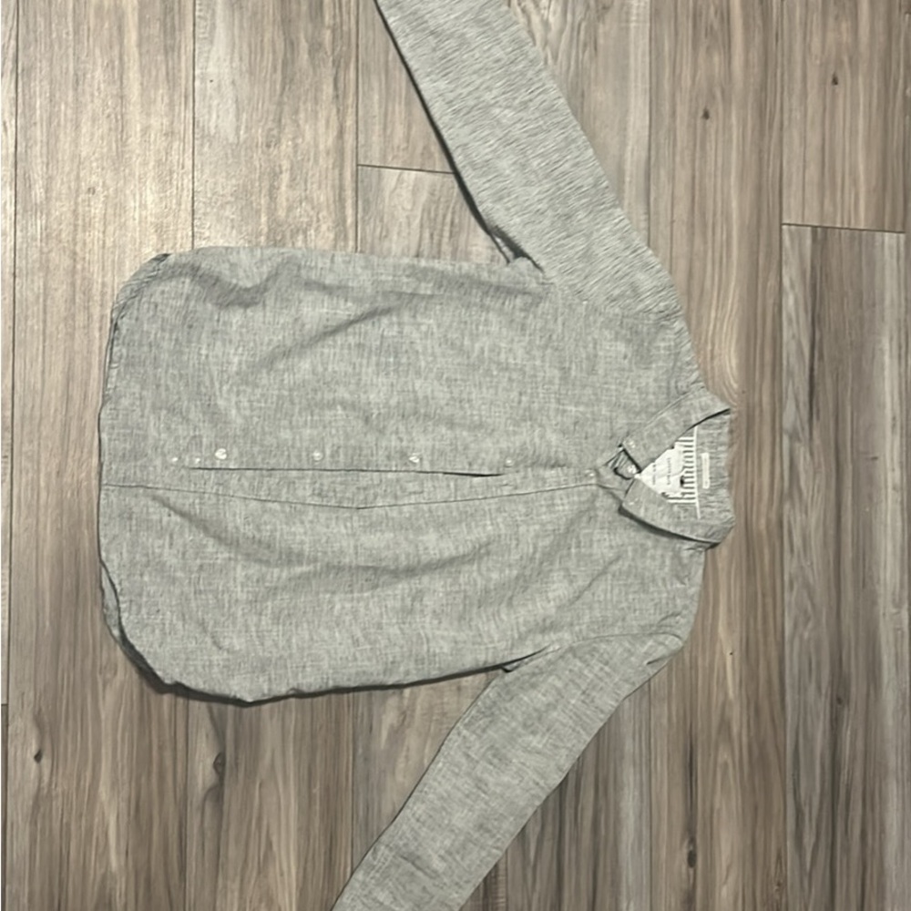 Cactus Boys Heather Gray Long-Sleeve Shirt